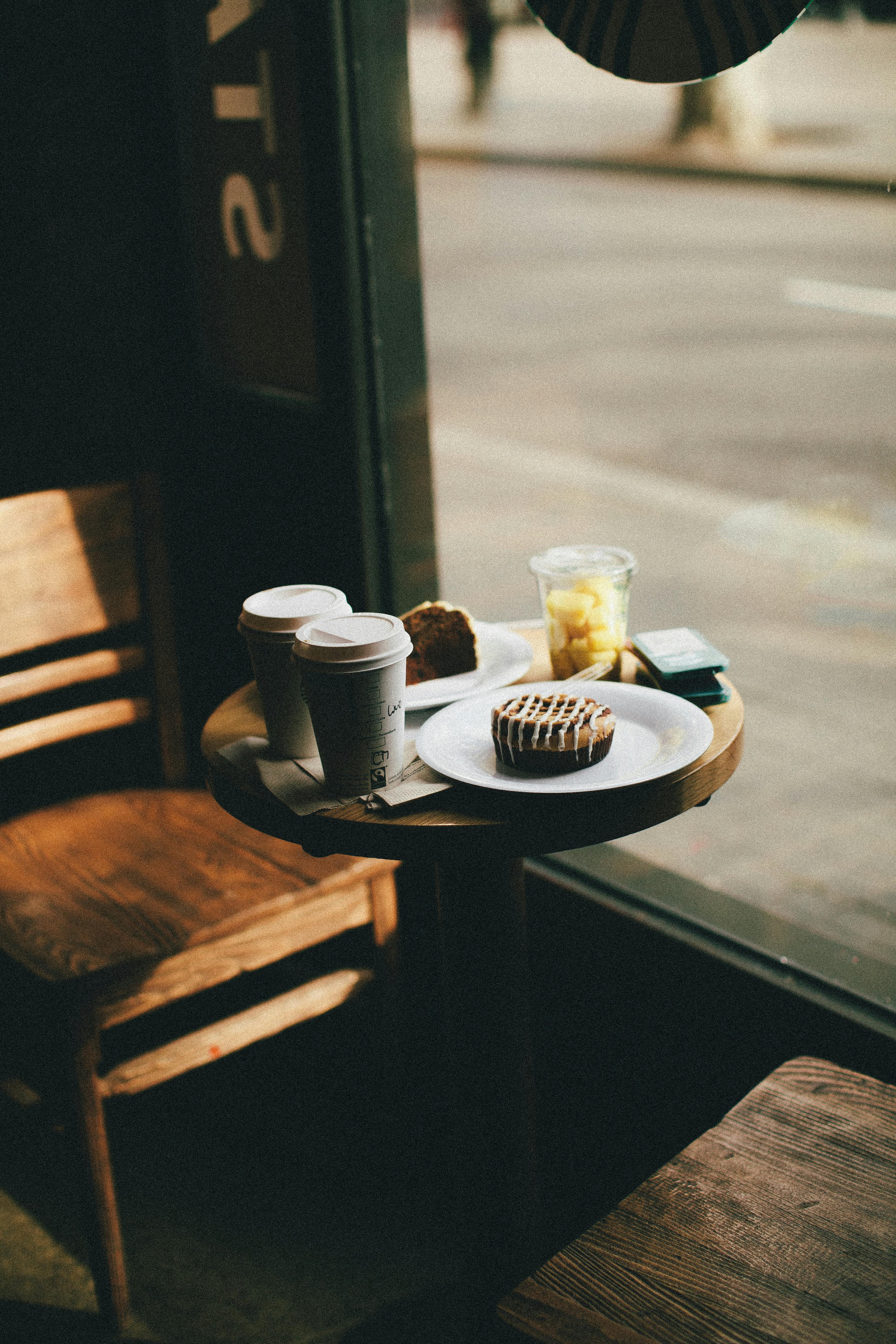 imatge cafe i donuts